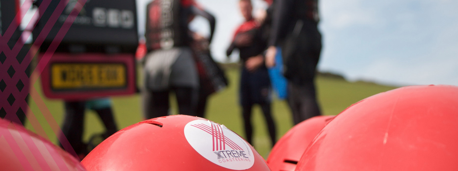 These helmets for safely coasteering